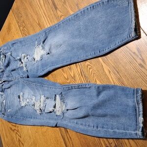 JUDY BLUE Jeans Womens 9 / 29 BOYFRIEND FIT Denim Preowned Distressed Used